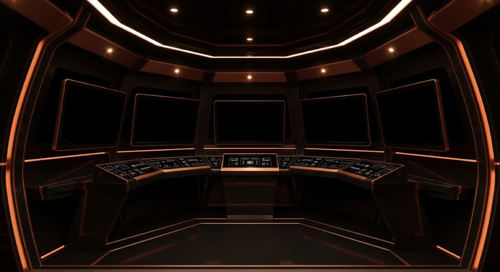The CommandCenter room — the platform the ten modules below are built into.